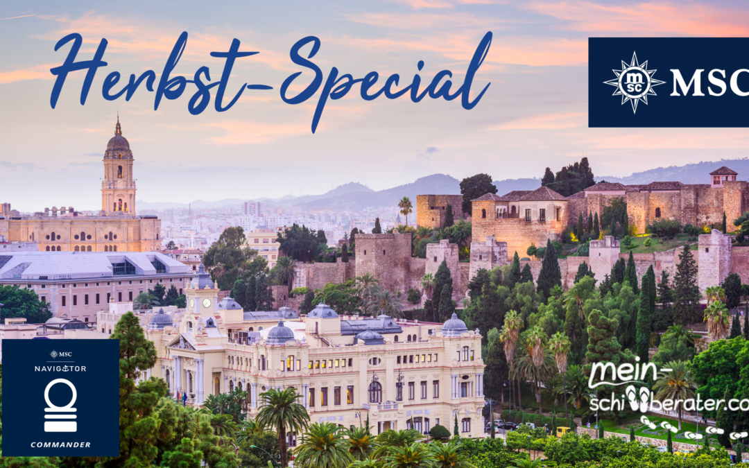 MSC Cruises Herbst-Special & Kinder ab 5€/Tag