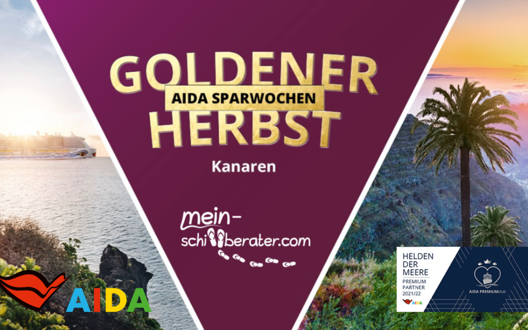 AIDA goldener Herbst ab 299€ SPAR DICH INS WARME