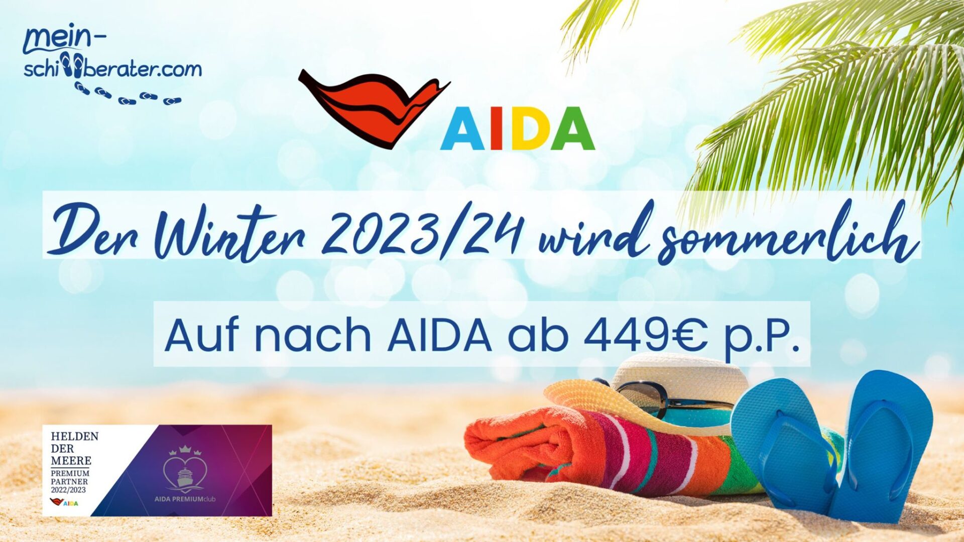 AIDA Winter 2023/24 - Ab Sofort im VARIO Tarif verfügbar!
