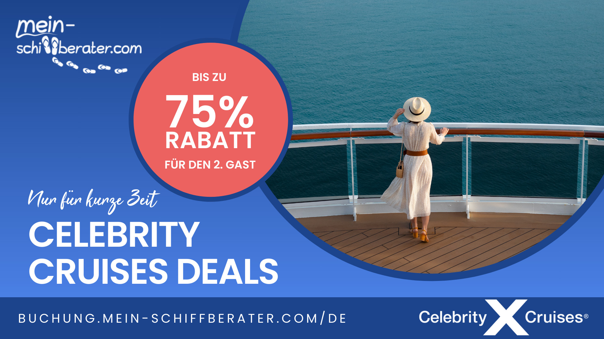 Celebrity Cruises 75 Rabatt für den 2. Gast Mein Schiffberater