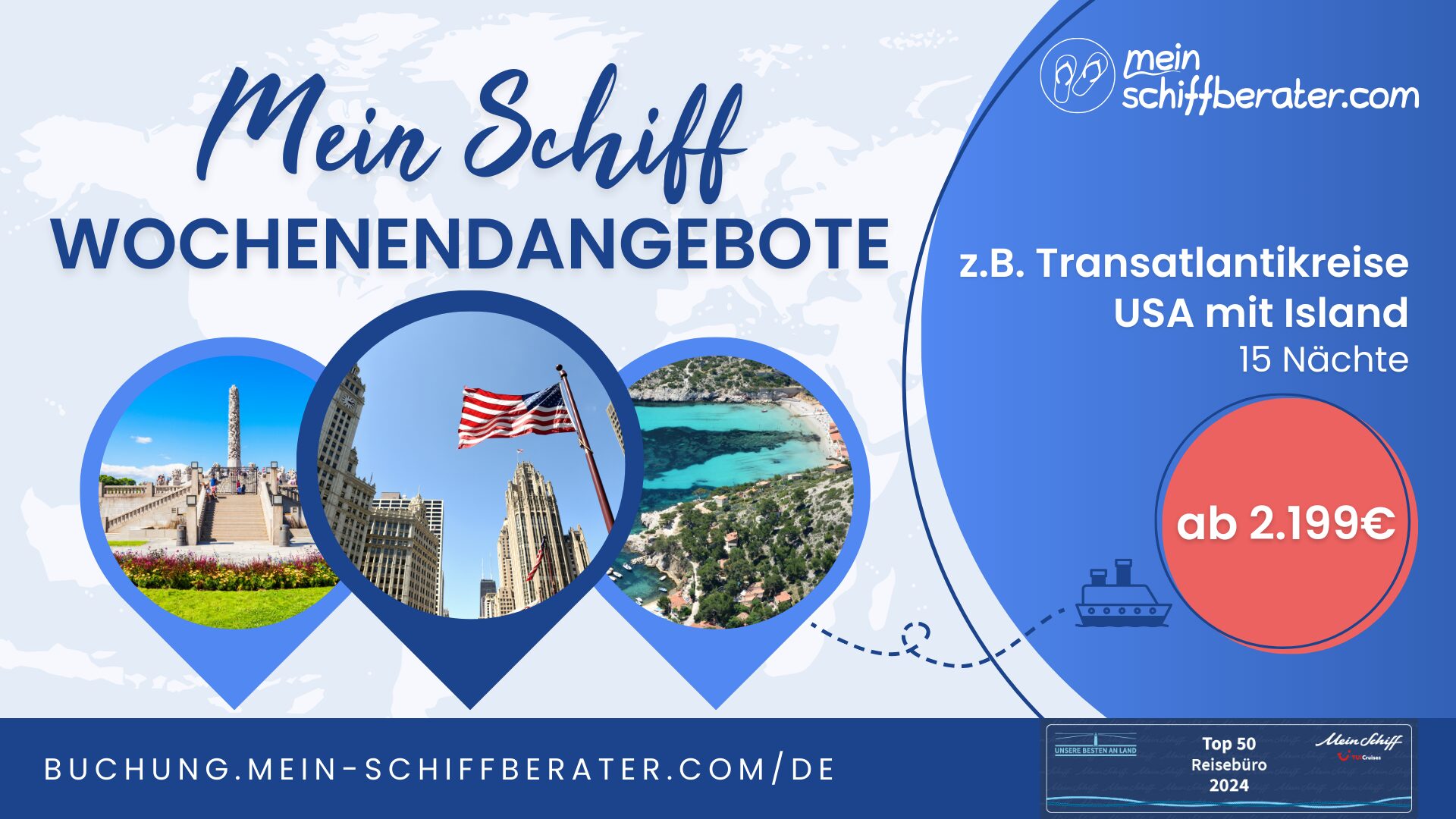 Freitags-Fieber: Die heißesten Mein Schiff Kreuzfahrt-Deals