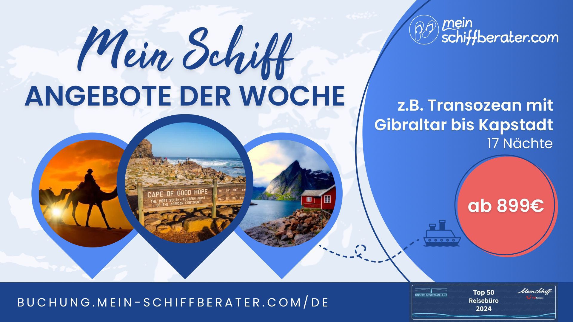 Mein Schiff Angebot der Woche: Deine Chance auf Traumkreuzfahrten zu Sonderpreisen!