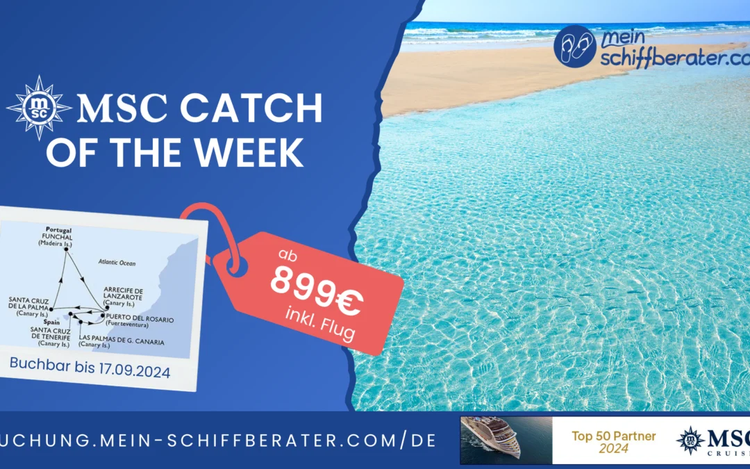 MSC Catch of the Week: Inselträume im Atlantik