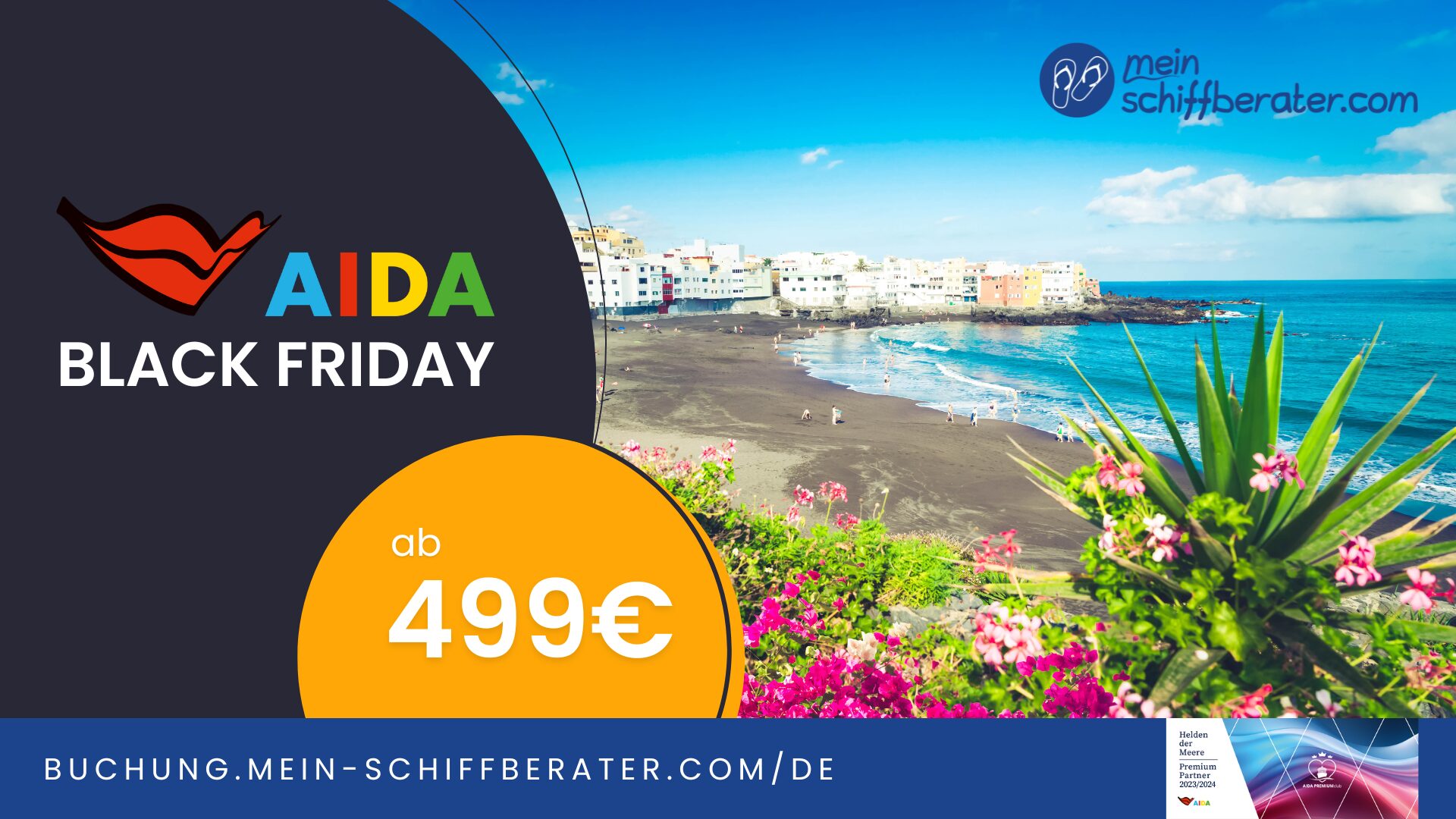 Black Friday Wahnsinn bei AIDA: Kreuzfahrtträume ab 499 €!