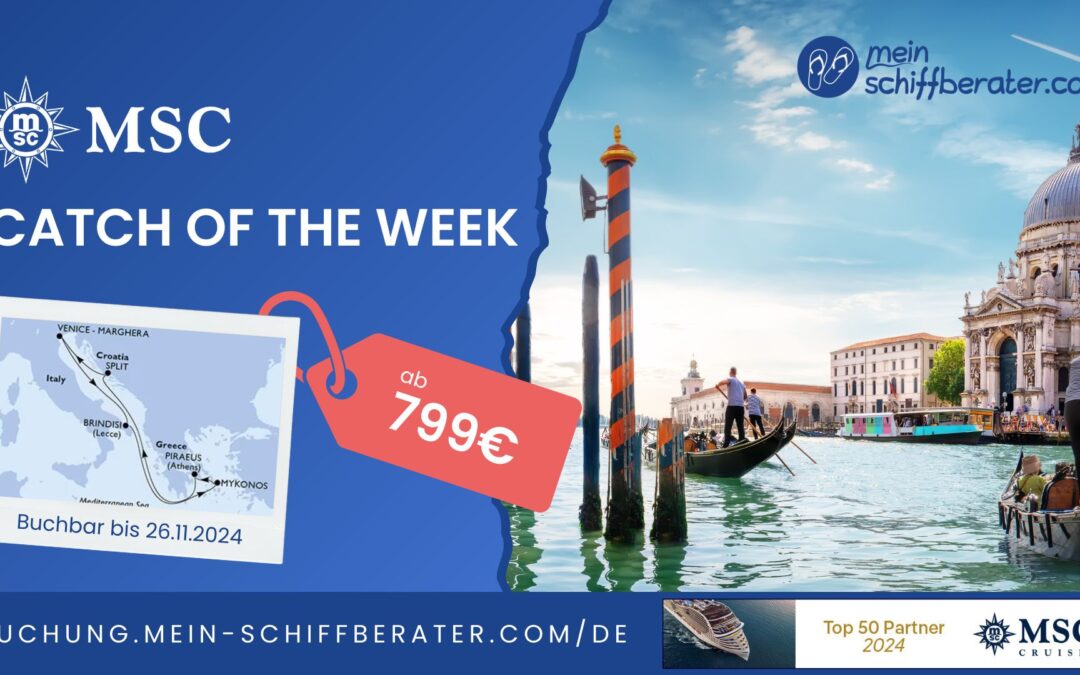 MSC Cruises Catch of the Week: dein Fang des Jahres