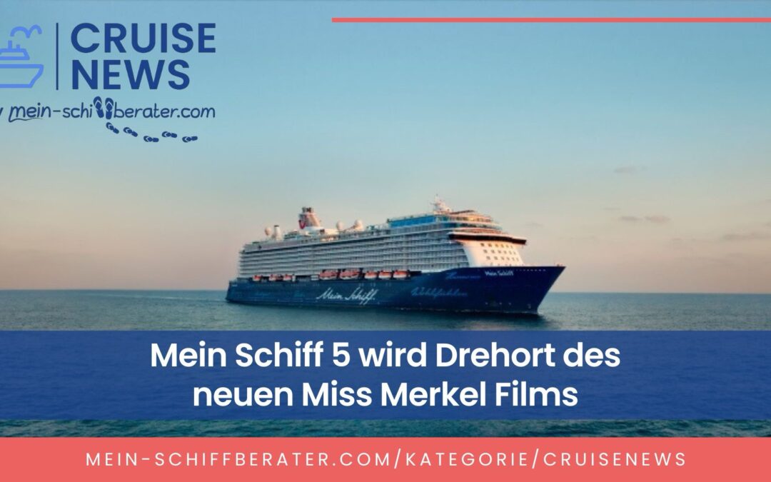 Dreharbeiten auf der Mein Schiff 5