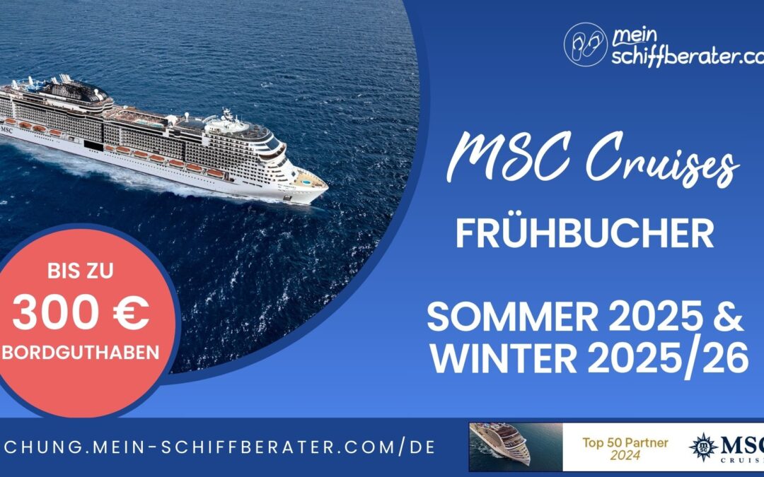 MSC Kreuzfahrt mit Bordguthaben