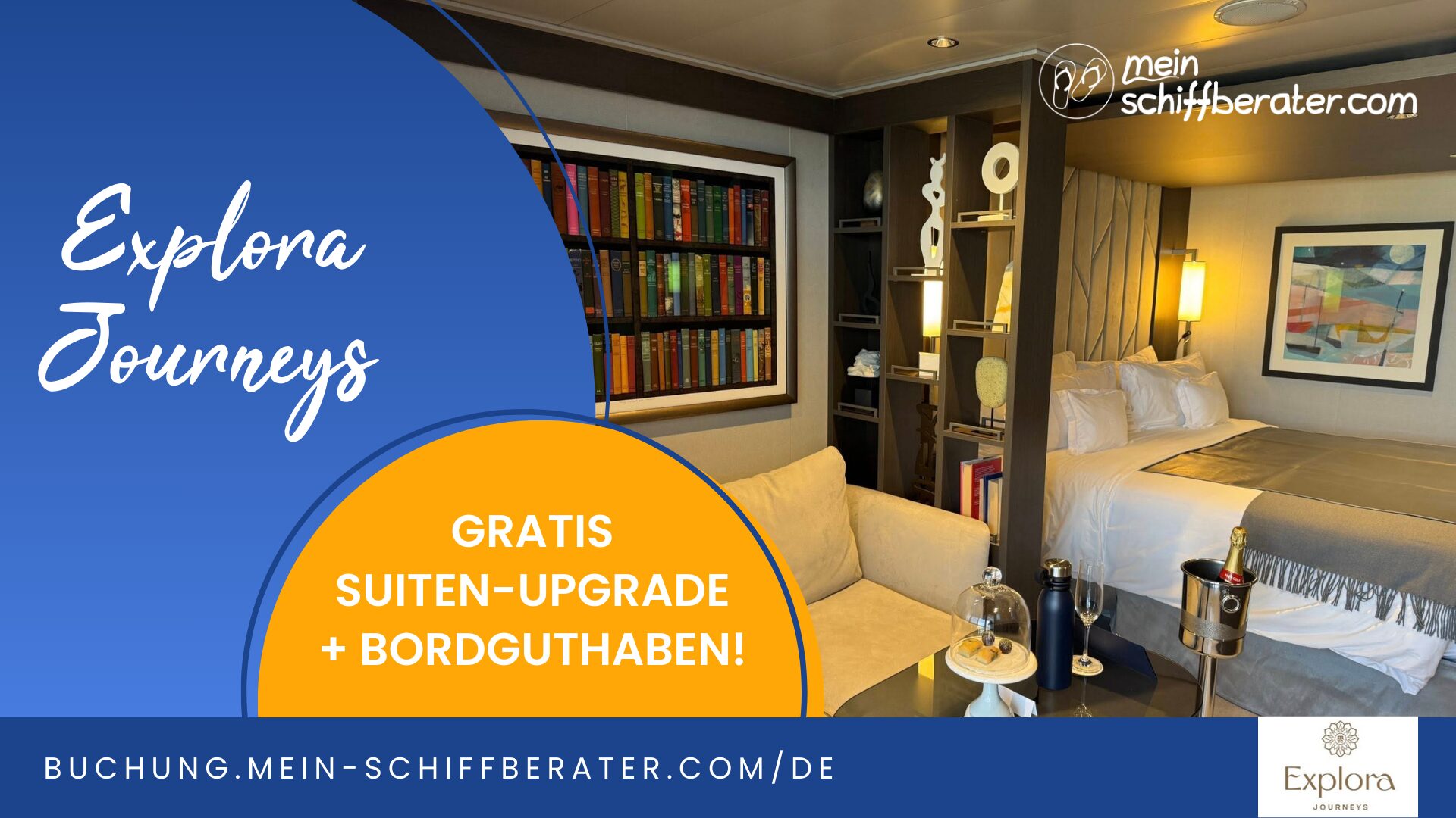 Explora Journeys: Luxuskreuzfahrt inklusive Suiten-Upgrade und Bordguthaben!