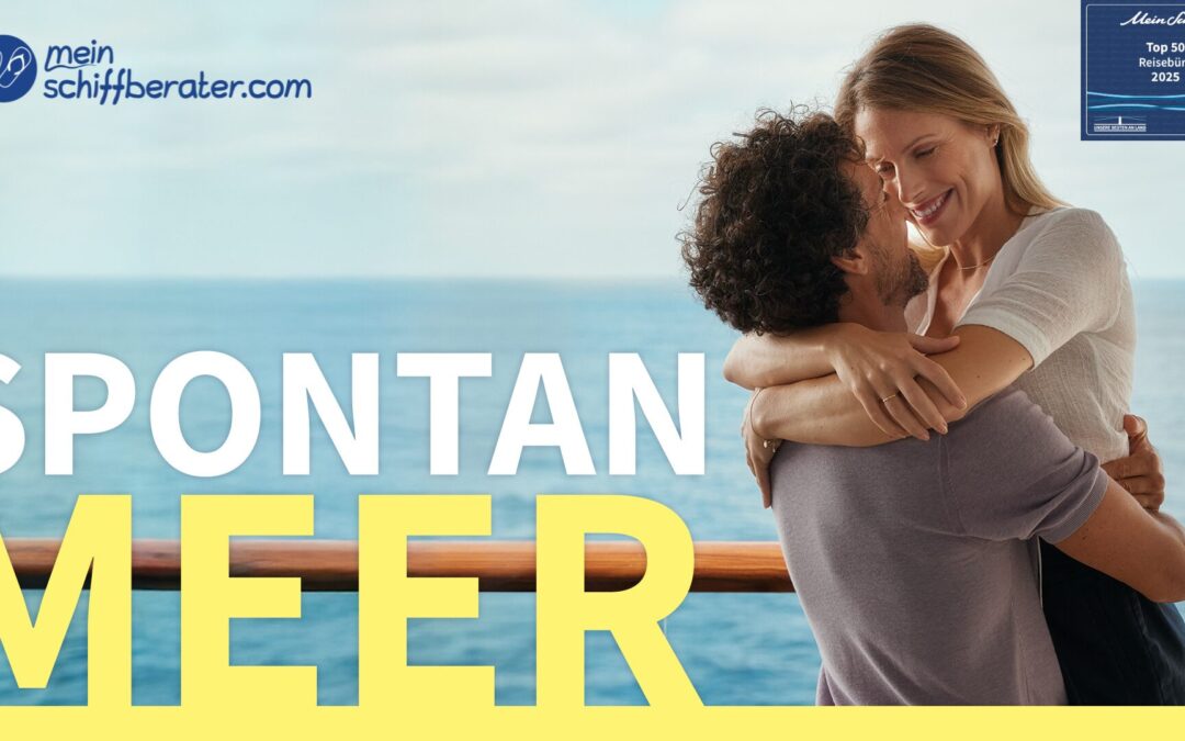 Spontan Meer mit Mein Schiff: Balkonkabine jetzt 400 € pro Person günstiger!