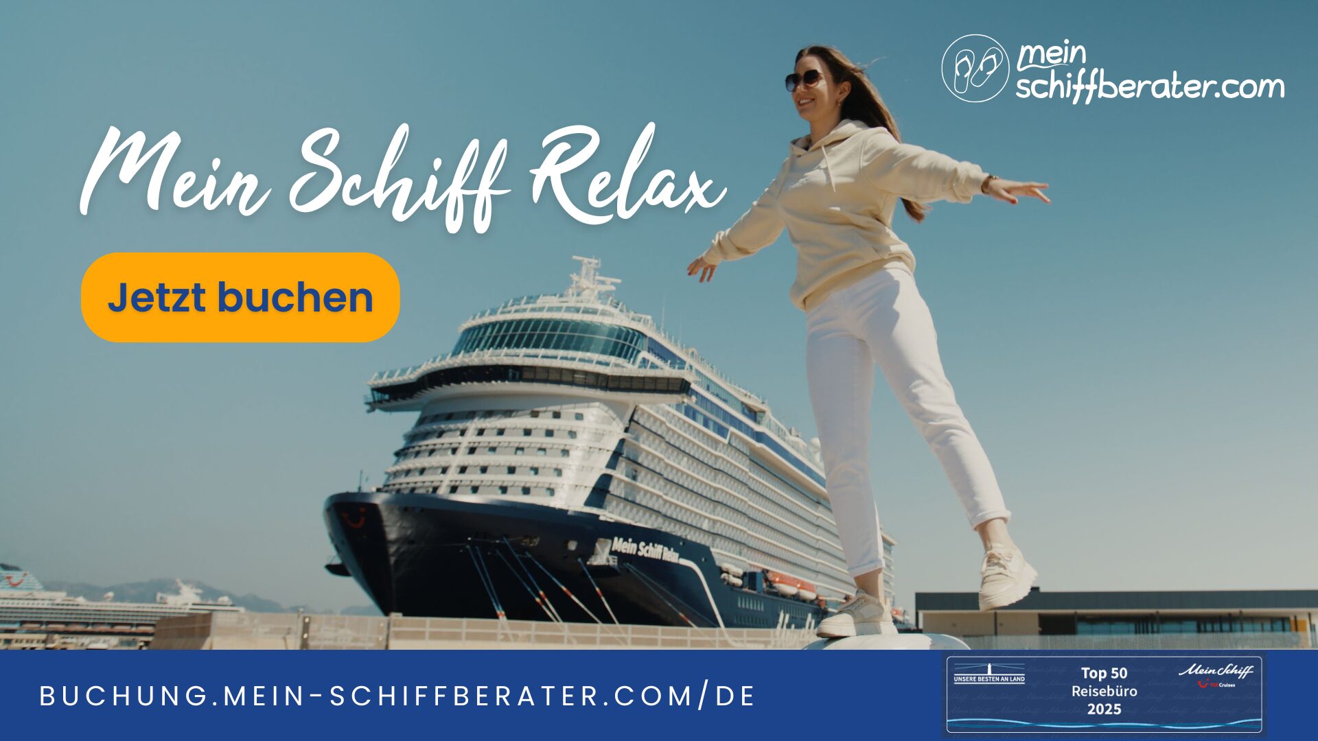 Buchen und entspannen: Die neue Mein Schiff Relax hebt Wohlfühlen auf ein neues Level!