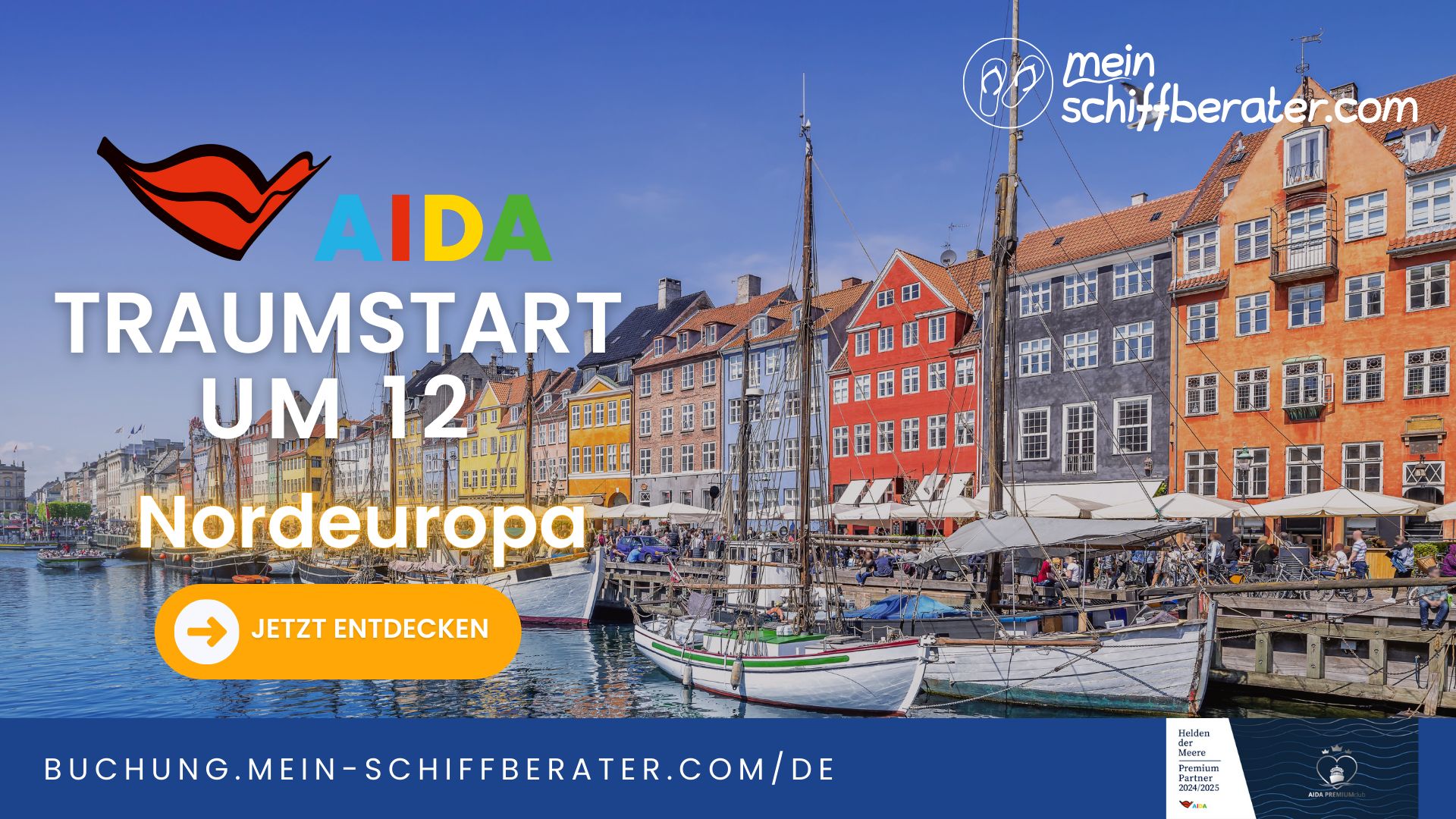 AIDA Traumstart um 12: Nordeuropa