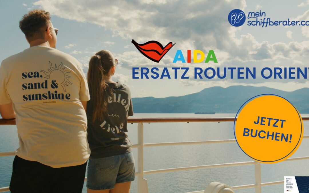 AIDA sagt Orient-Saison 2025/26 ab – Das sind die neuen Reisen mit AIDAprima & AIDAbella