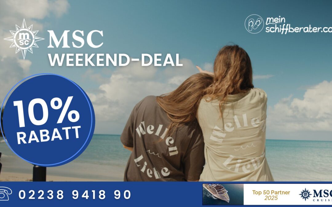 Winter, Wunder, Weltmeere: 10% MSC Kreuzfahrt Rabatt sichern!