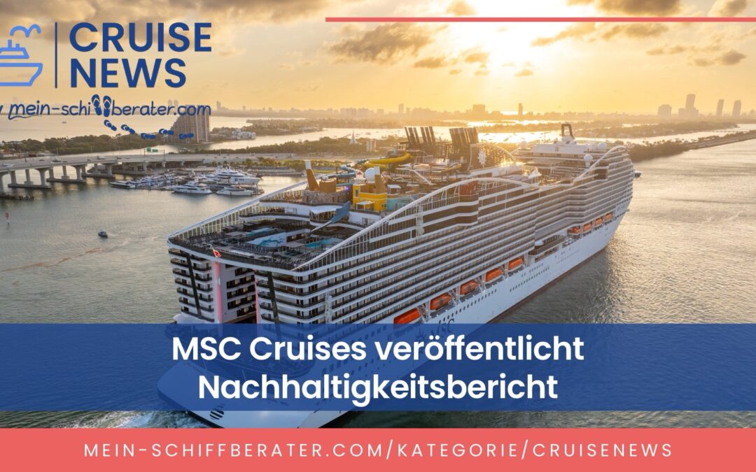 MSC Cruises veröffentlicht Nachhaltigkeitsbericht